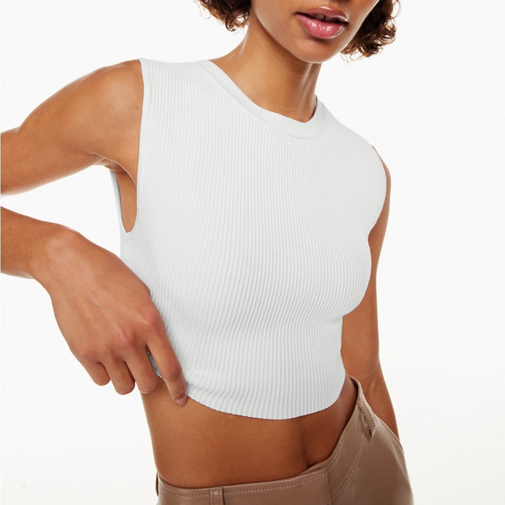 Aritzia pia sculpt knit tank